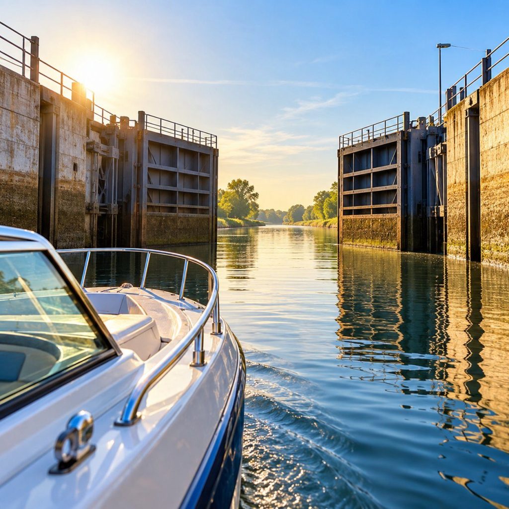 Der praktische Ablauf an der Schleuse – Fahrschule Helmut Heindl