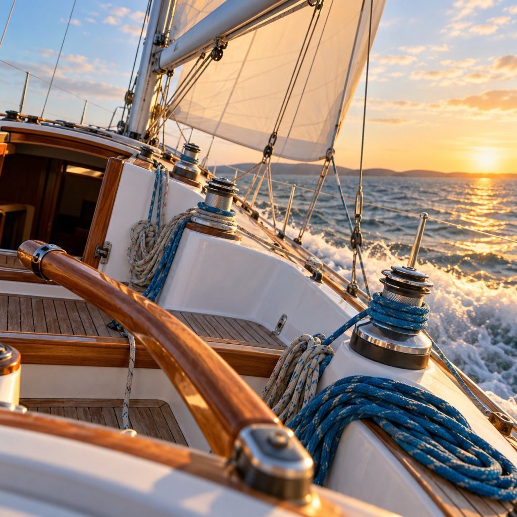 Segelpraxis: Yacht-Handling und Manöver unter realen Bedingungen – Fahrschule Helmut Heindl