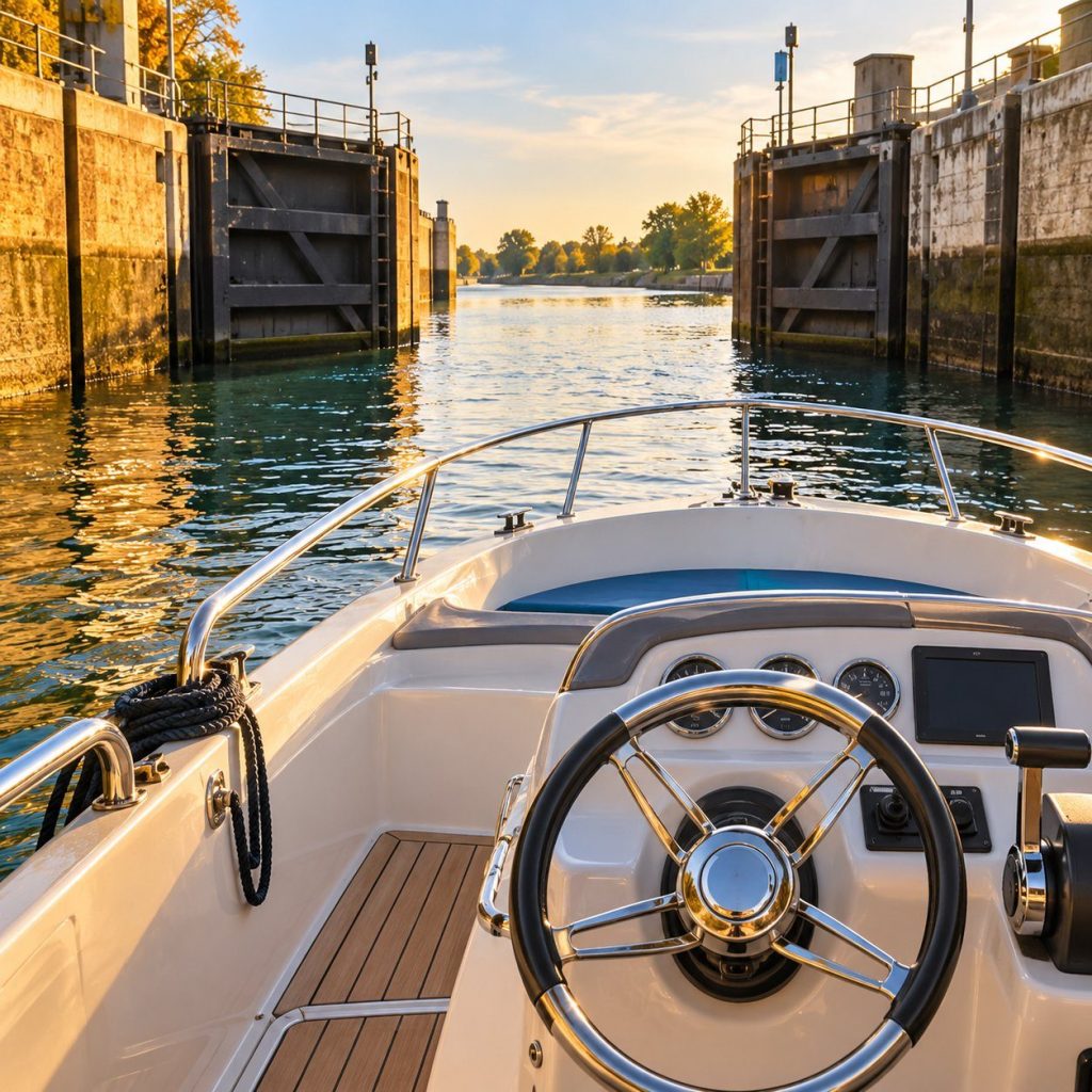 Welches Wissen Skipper vor der Schleuse brauchen – Fahrschule Helmut Heindl
